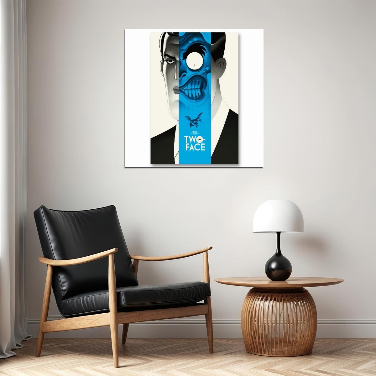 80950 TWO FACE Batman Superheroes Comic Wall Print Poster US
