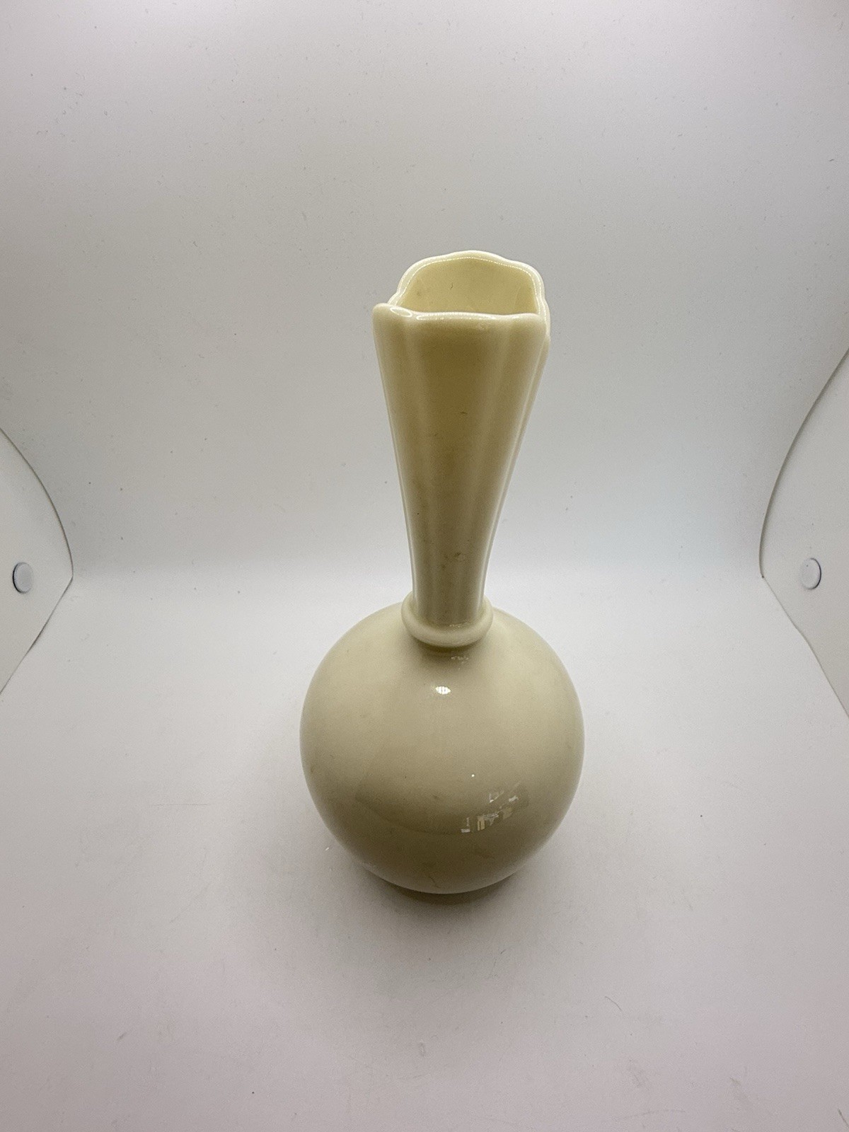 Lenox High Bulbous Bud Vase For All Occasions Cream Bone