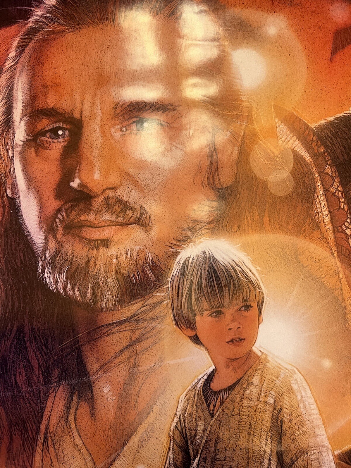 Star Wars Episode 1 Version B Movie Poster 26-5/8 x 36-3/4 Inches