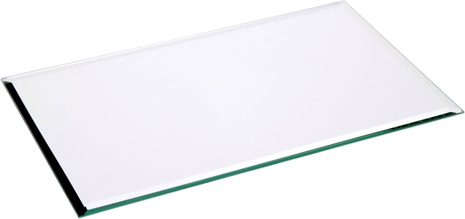 5&Prime; x 8&Prime; Rectangle, 3mm Thick Beveled Glass Mirror