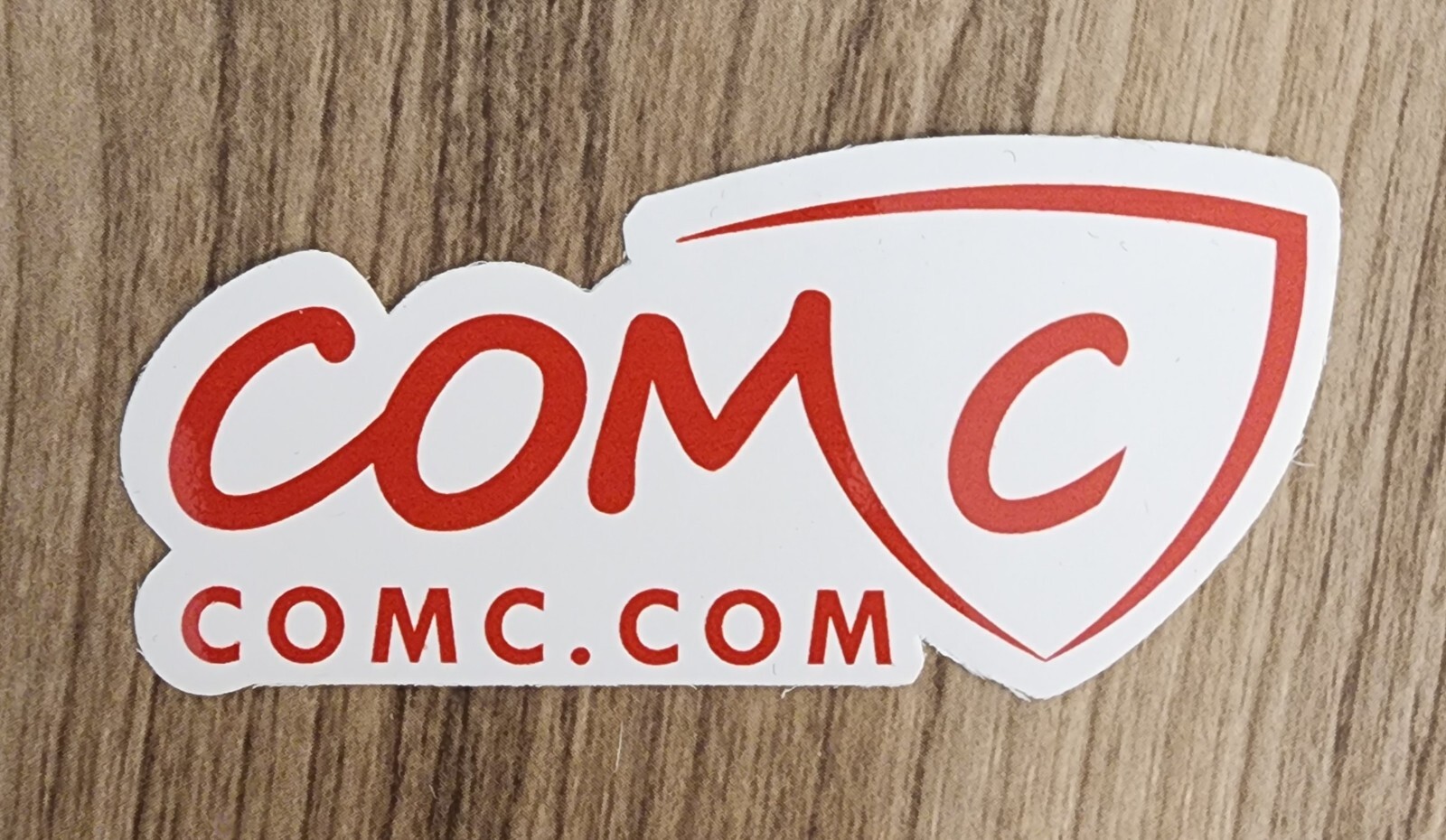 COMC Small 3&Prime;x1.25&Prime; Logo Sticker Promo NEW Unused Check Out My Cards