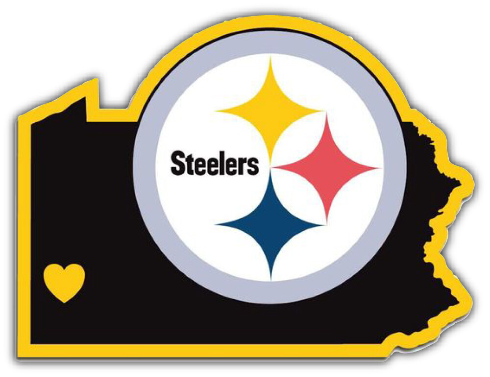 Pittsburgh Steelers NFL Football Logo Sport Car Bumper Sticker Decal « SIZES »