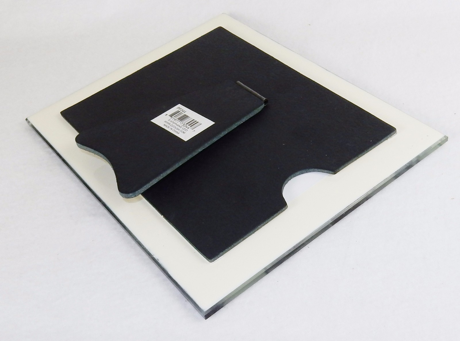 Glass Photo Frame New York City Urban Scape, Blue Highlights, 4&Prime;x6&Prime;, Zizo #PF044