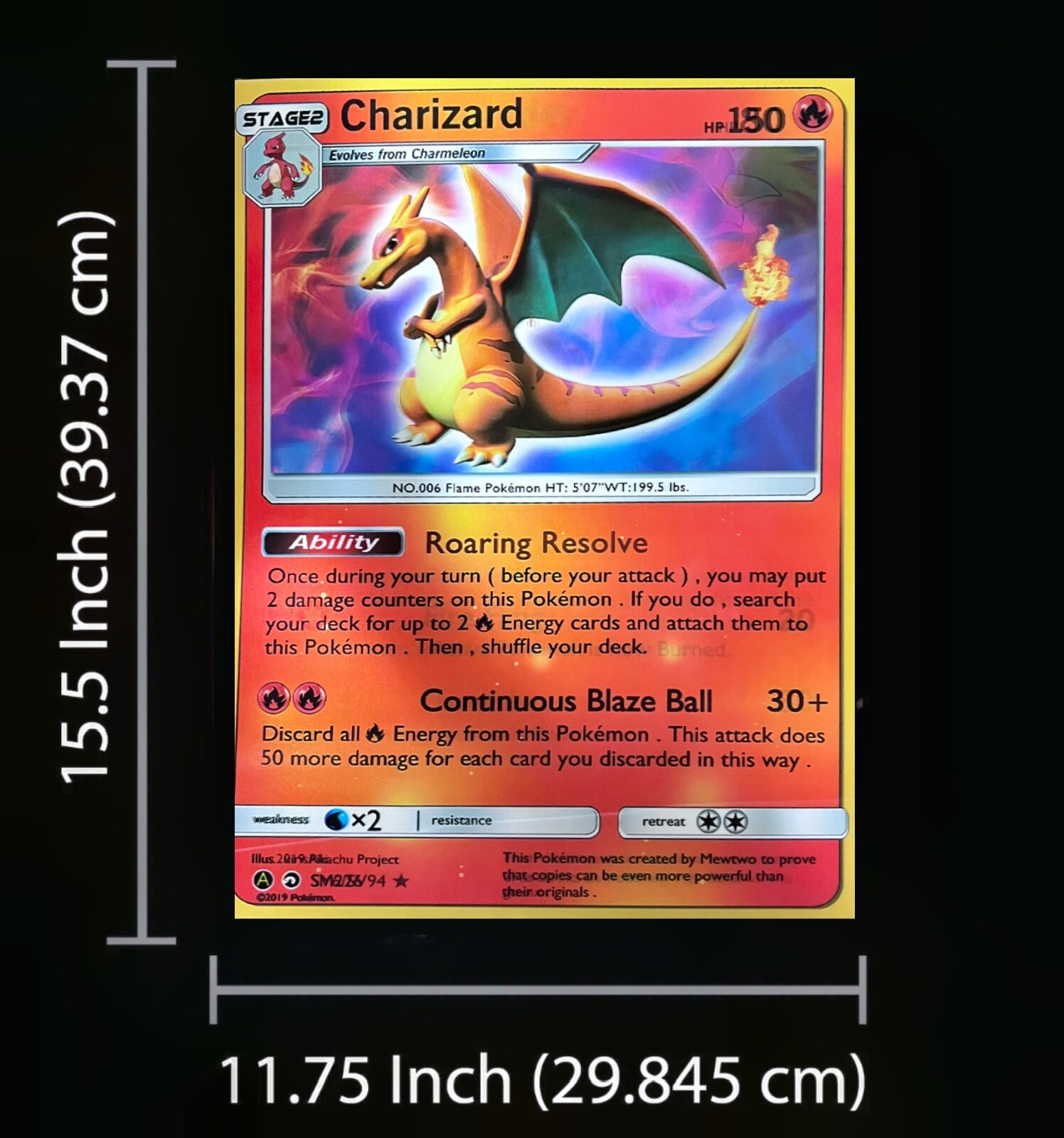 Pokémon-Charmander,Charmeleon,Charizard-3DLenticular Flip Effect,3 In One
