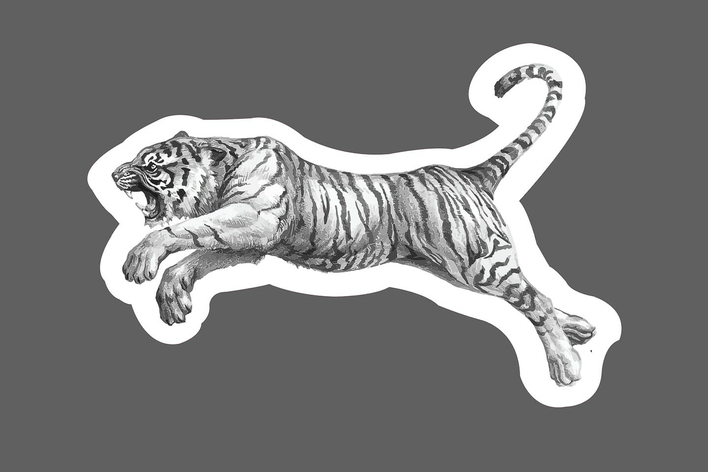 Tiger Sticker Attack Leap Waterproof – Buy Any 4 For $1.75 Each Storewide!