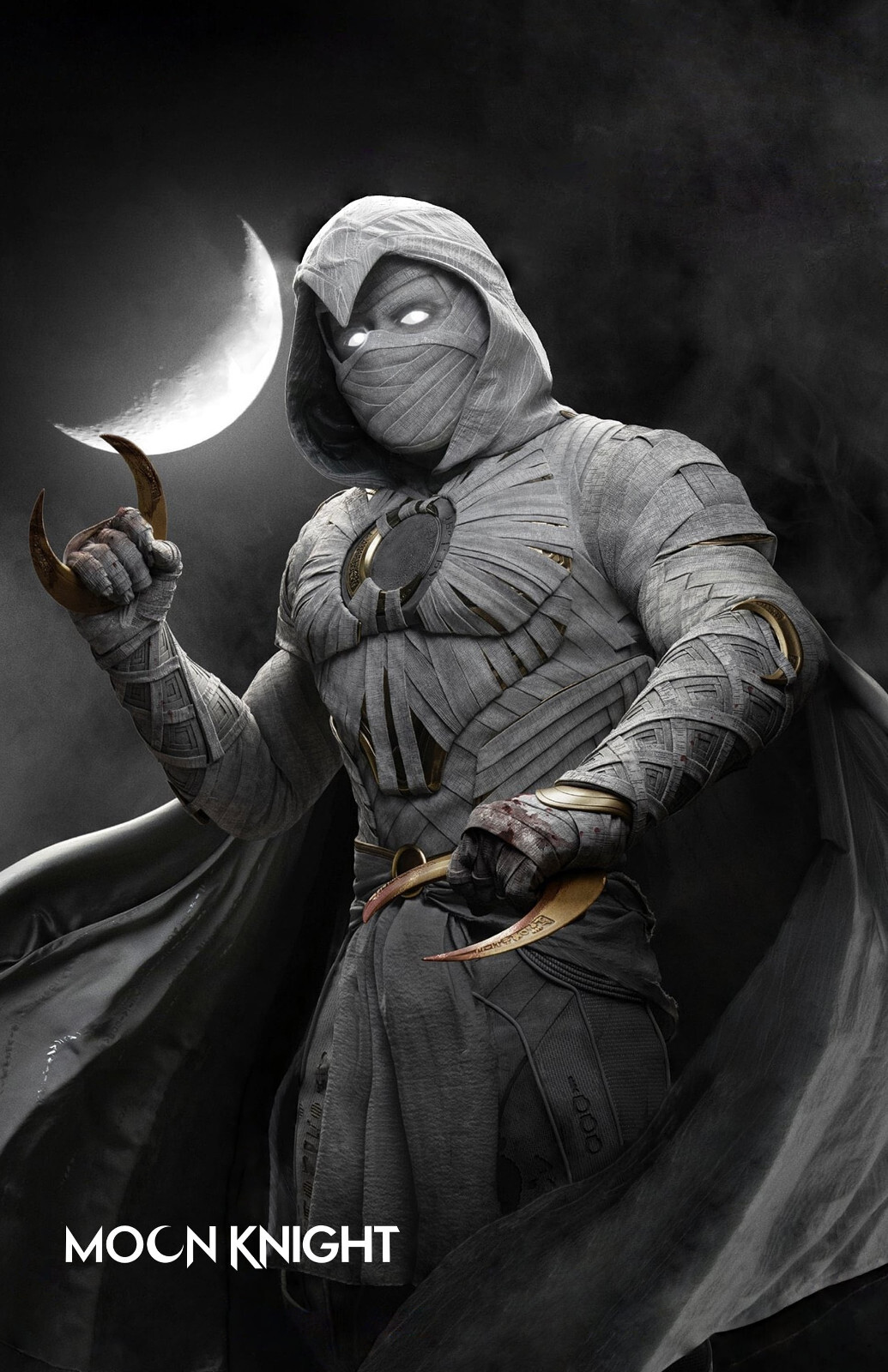 AA3051 Moon Knight Show By Jeremy Slater 2022 Star Movie Poster 11×17