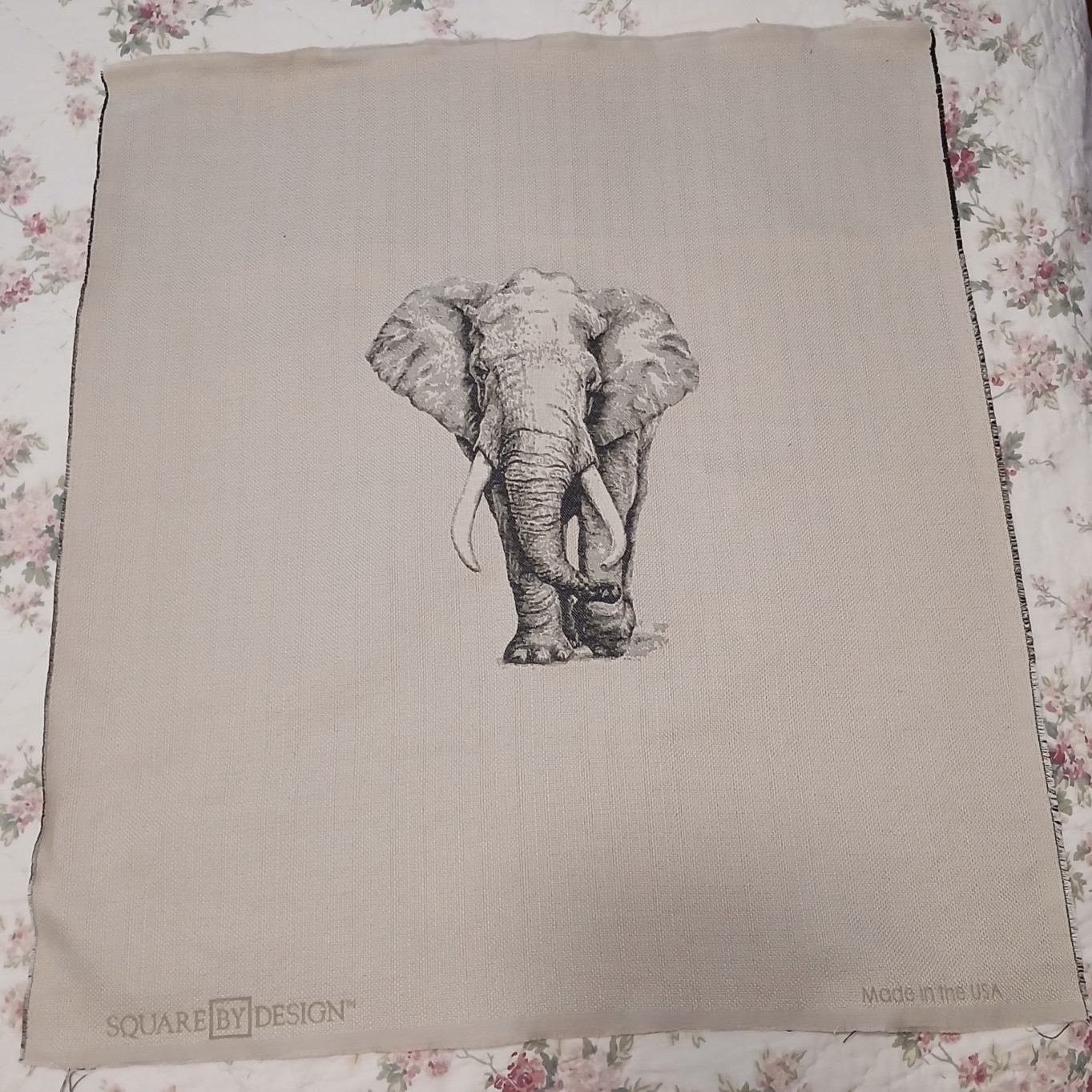 Square By Design 25&Prime; Embroidered Fabric Tapestry *YOU CHOOSE*