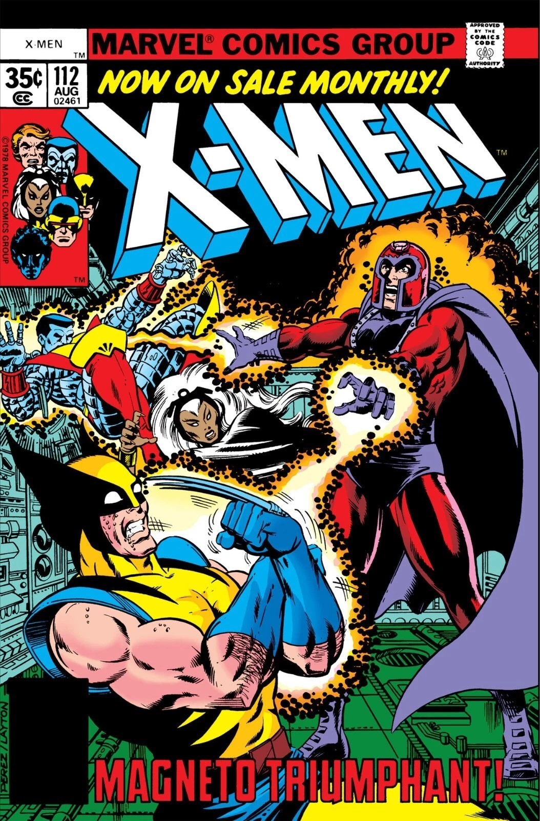 UNCANNY X-MEN #112 COMIC BOOK COVER Poster print 11&Prime;x17&Prime; home decor