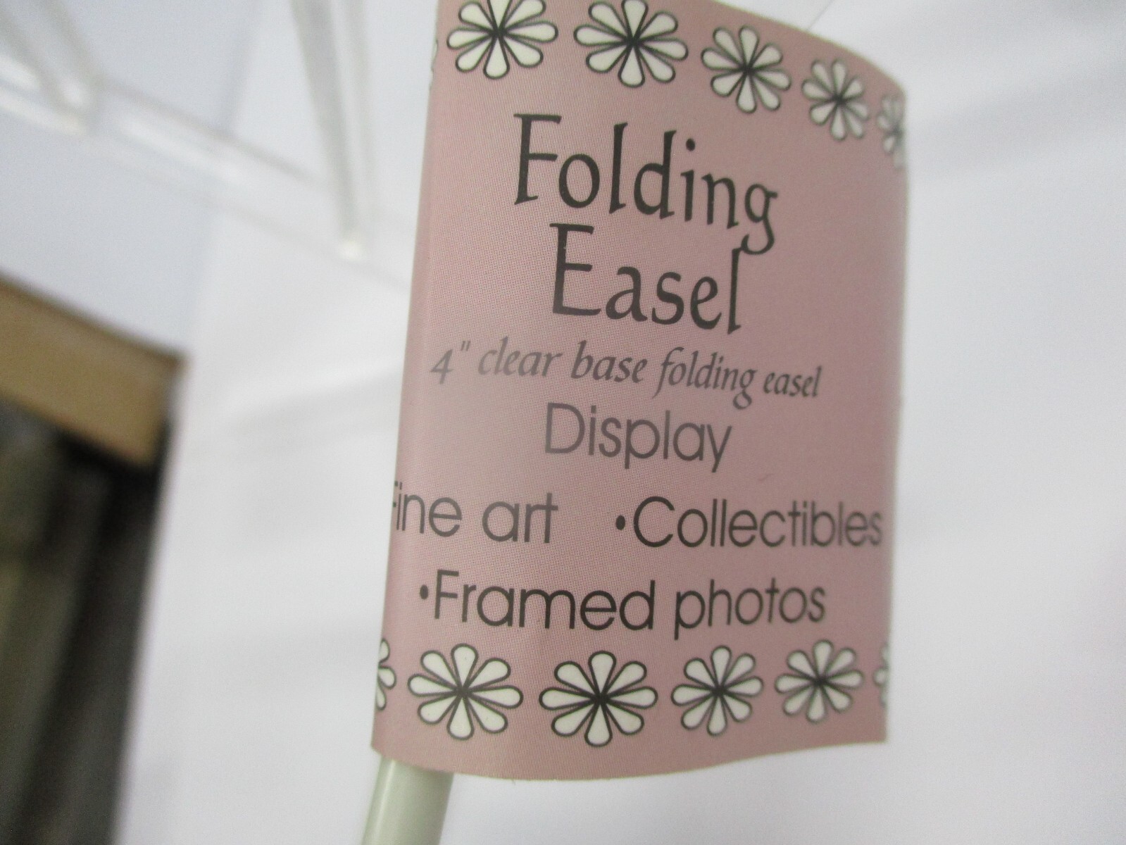 5 Vintage Plastic and Metal Folding Easel Displays