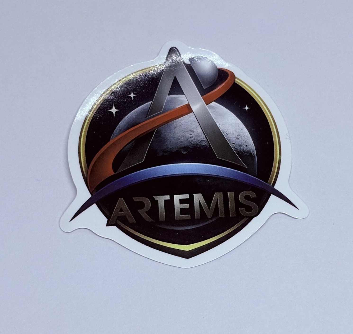 Artemis II Logo Novelty Sticker Moon Travel Decal Space Art Journal Decor Tc6
