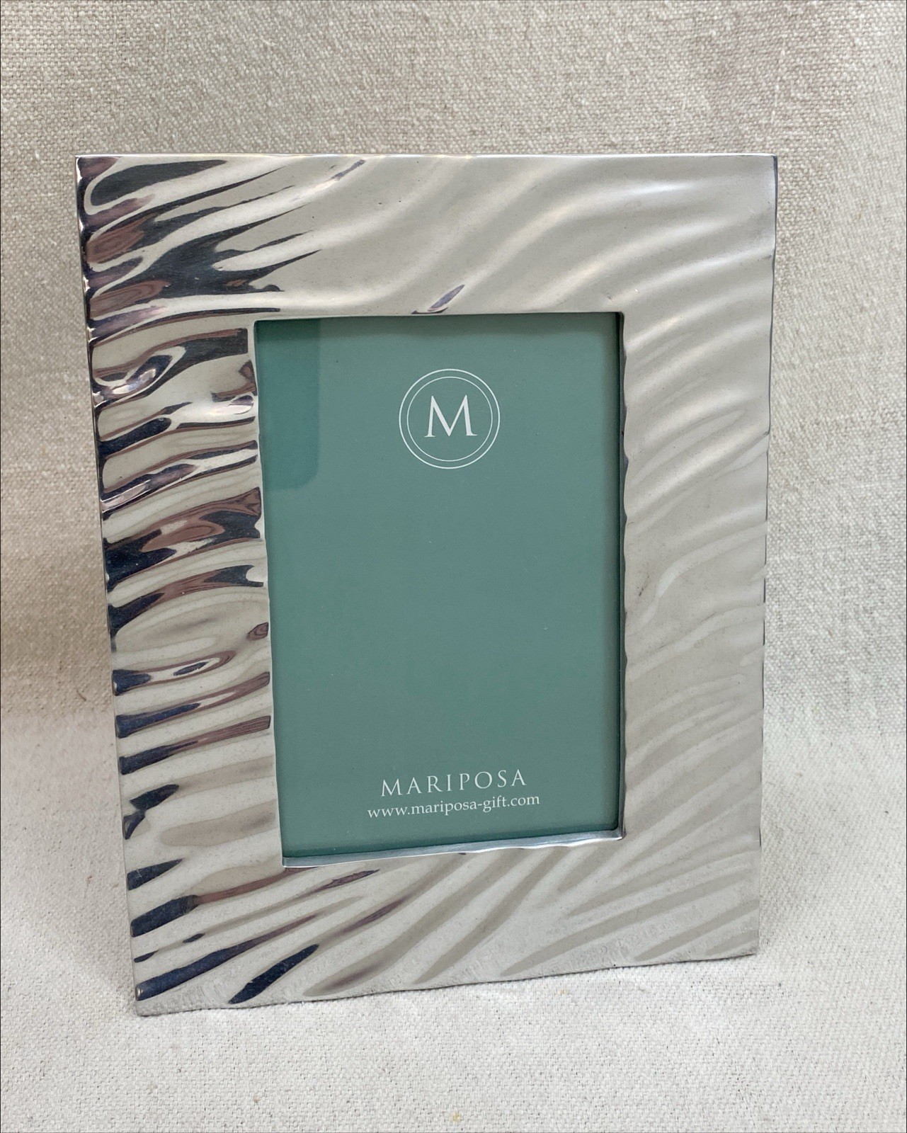 MARIPOSA WAVE DESIGN 3.5×5 PHOTO FRAME Aluminum portrait or landscape