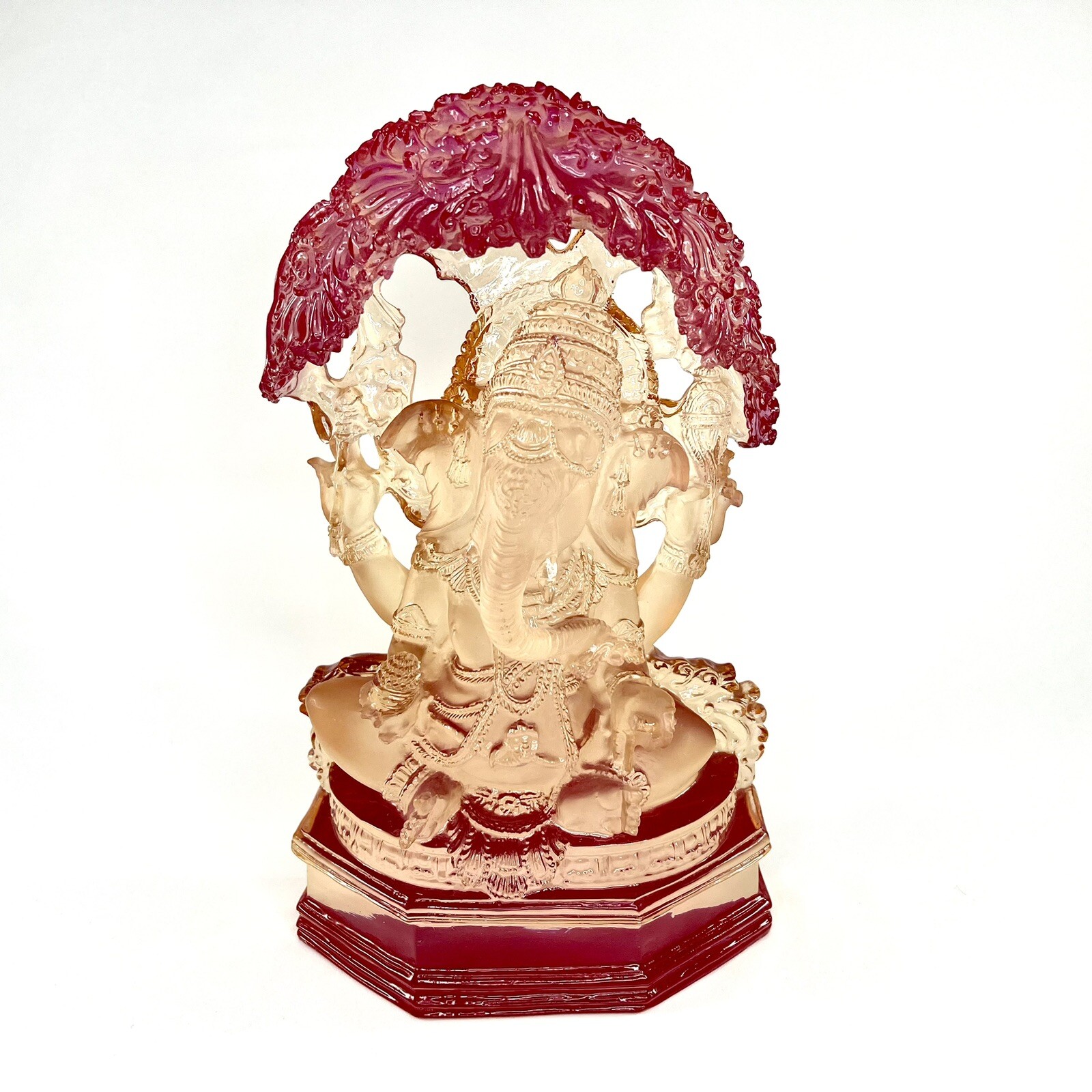 Amazing Lord Ganesha Standing Hindu Elephant God Statue Figurine Sculpture