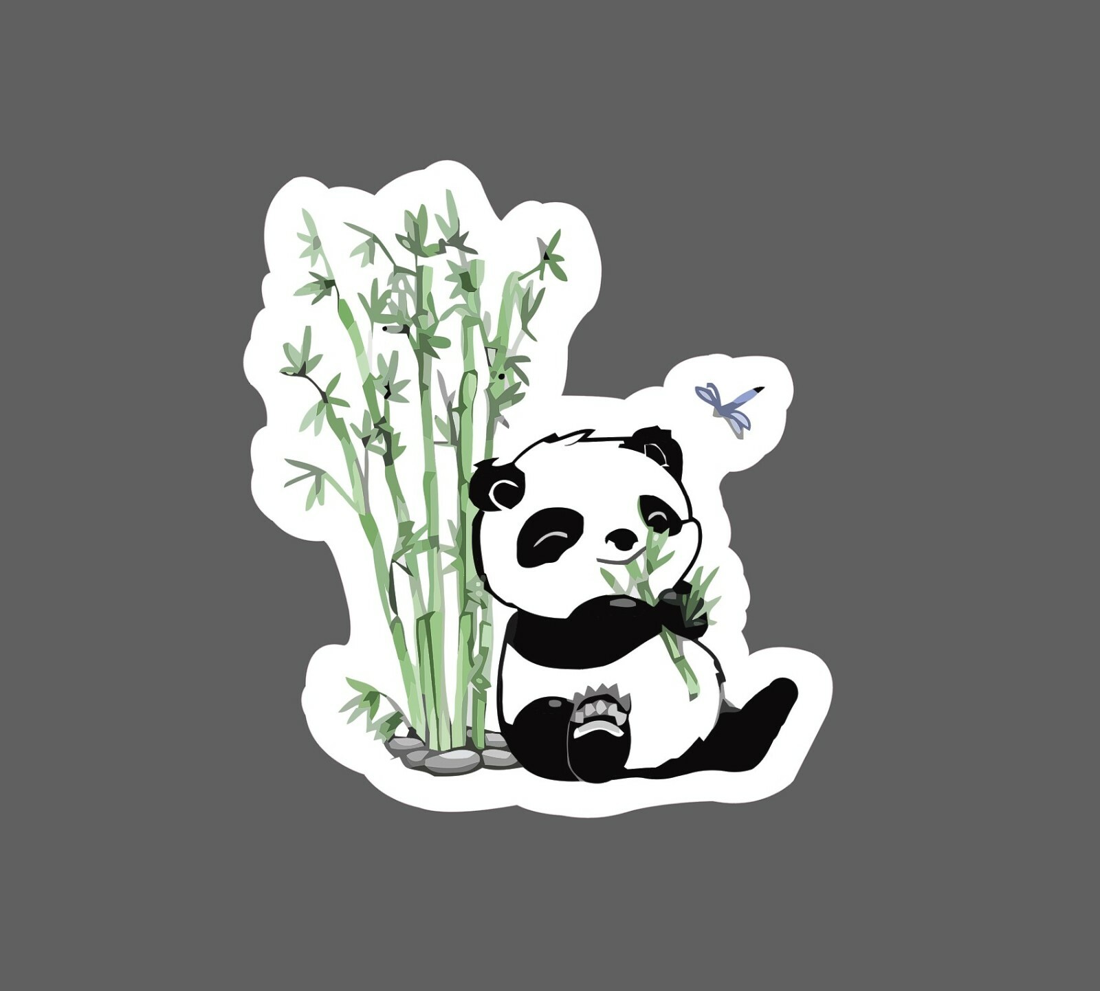 Panda Sticker Bamboo Breakfast Waterproof – Buy Any 4 For $1.75 Each Storewide!