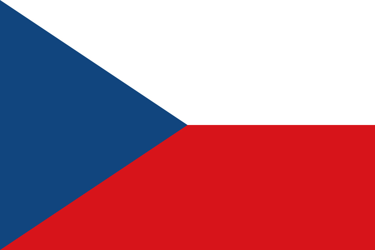 Czech Republic Country Flag Vinyl Decal Sticker Car Truck Bumper Laptop Tumbler