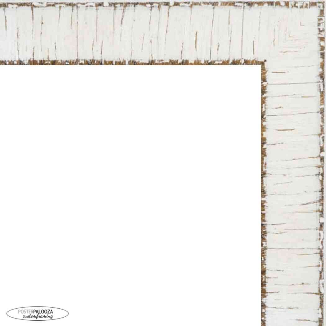 Ornate White Frame – UV Acrylic, Backing Board, Hanging Hardware Included
