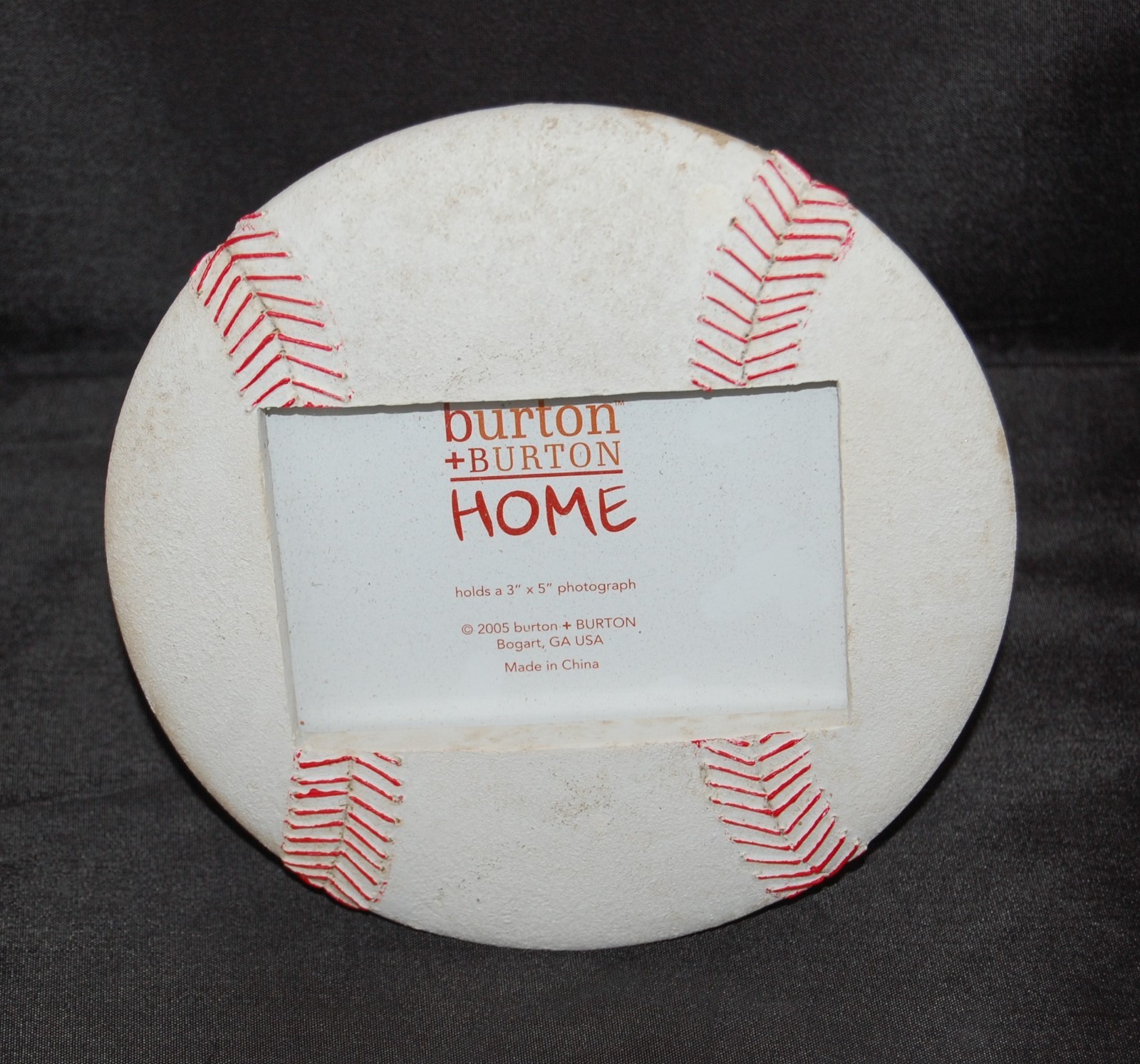 burton + Burton baseball Picture frame