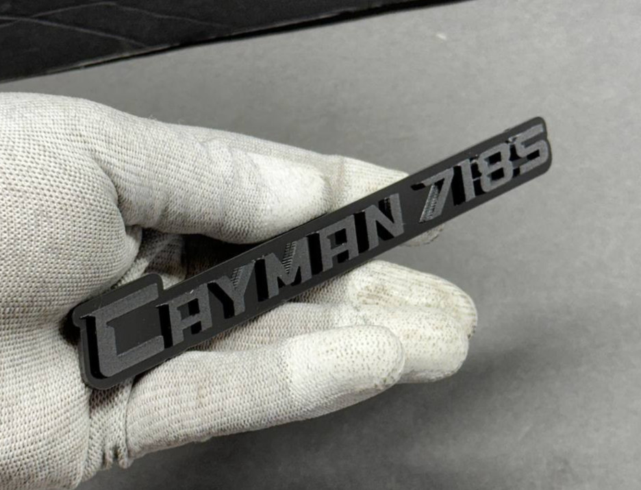 Custom Lazer Cut Car Acrylic Emblem Badge MULTI COLOR Customized Text-Names LOGO