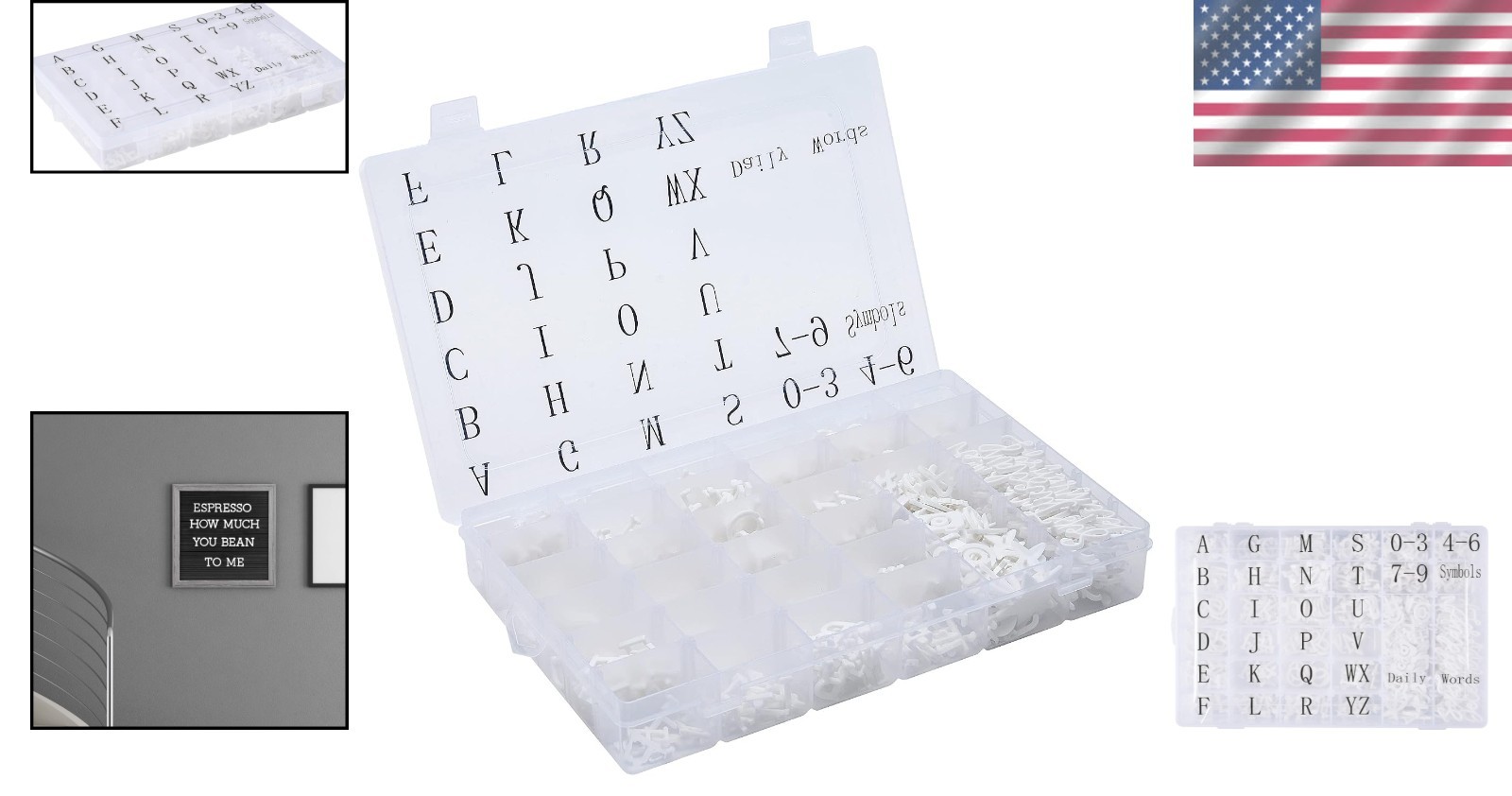 Educational Letter Set for Board Messages