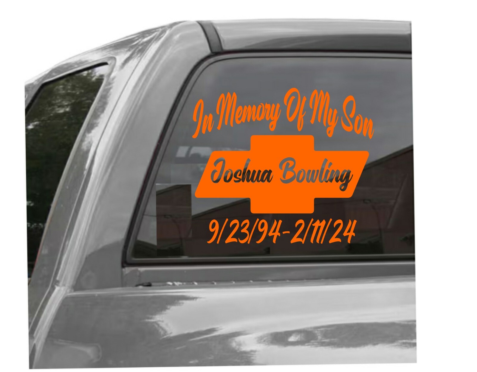 In Loving Memory Of My Son 5&Prime; x 5&Prime;