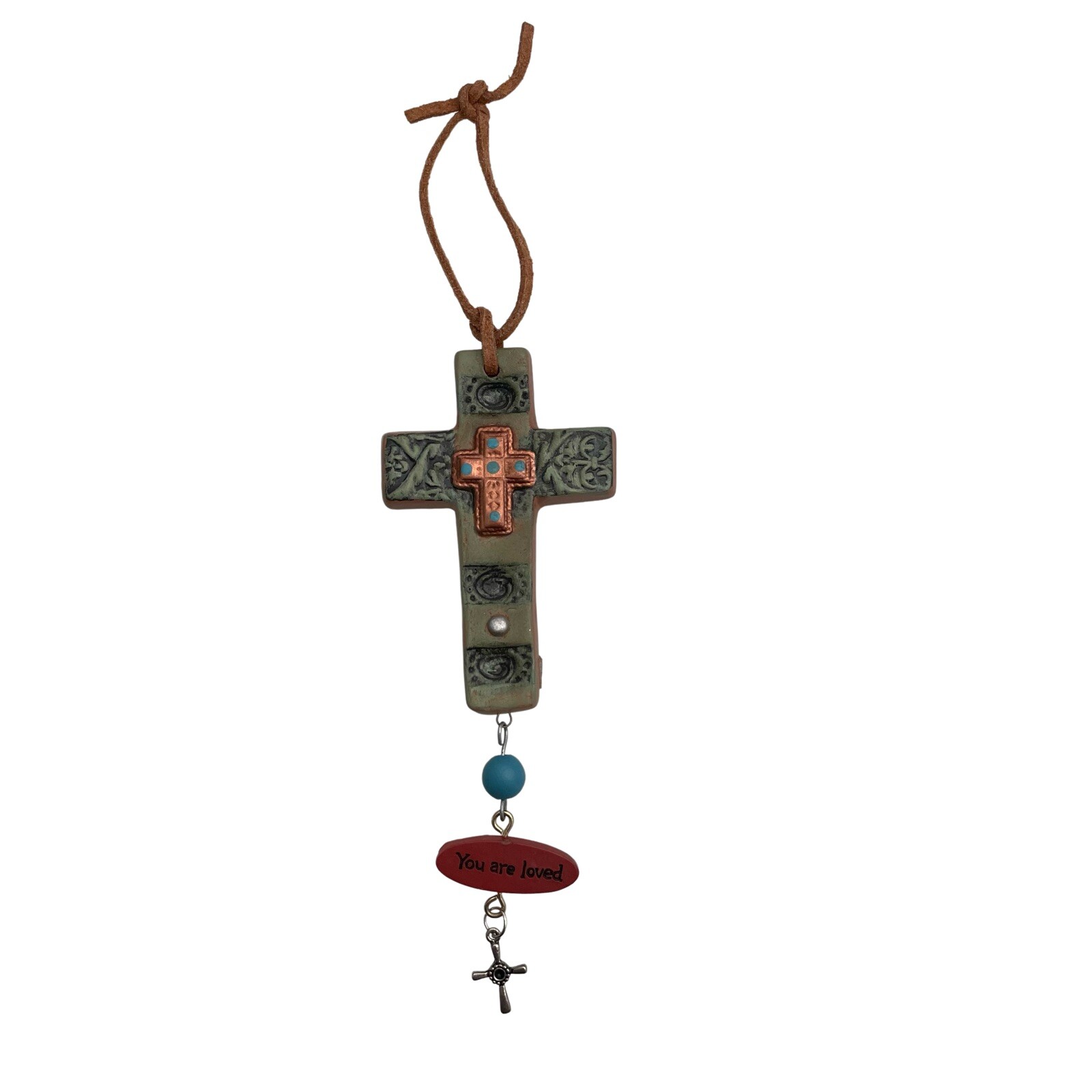 2008 Lori Siebert Small Ornate Southwest Cross Designed for Silvestri 5.75 In