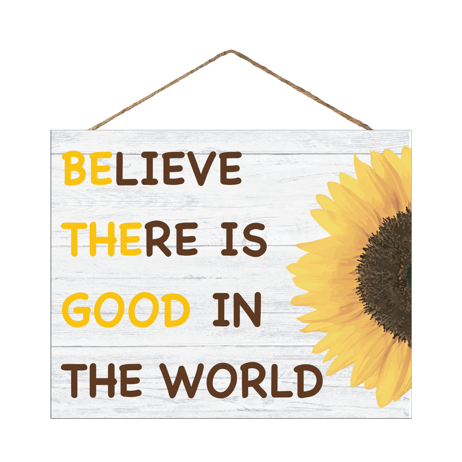 JennyGems Inspirational Gifts, Believe There Is Good in the World, Be the Good