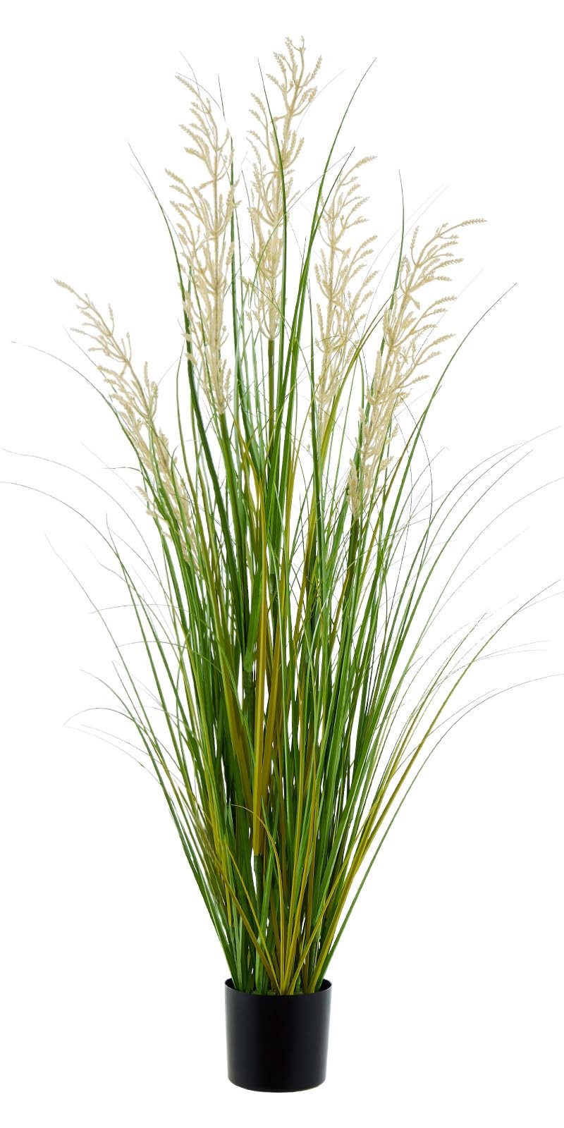 Artificial Plant, 47in Onion Grass Artificial Plant in Pot, Indoor Decorative…