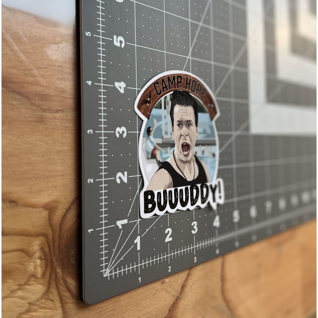 Heavyweights | Disney Movie | Buddy System | Lars | 4&Prime;Vinyl Sticker Decal |