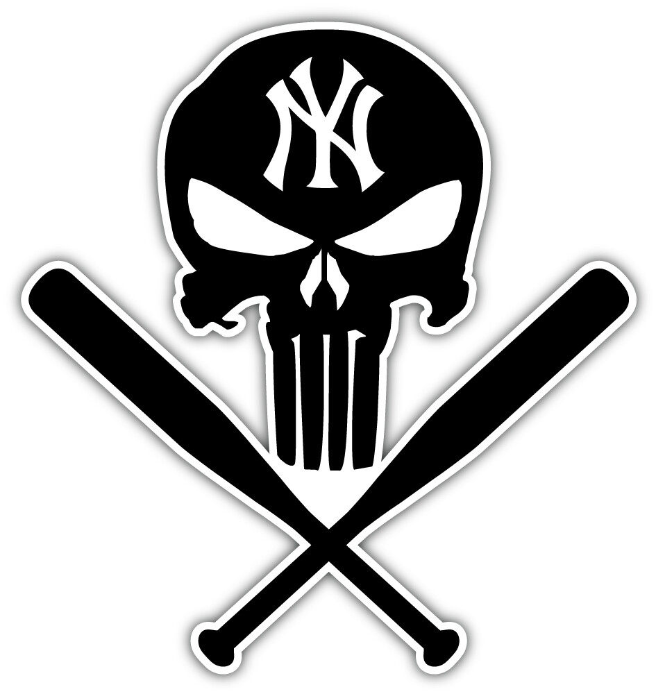 New York Yankees MLB Baseball Sport Logo Car Bumper Sticker Decal « SIZES »