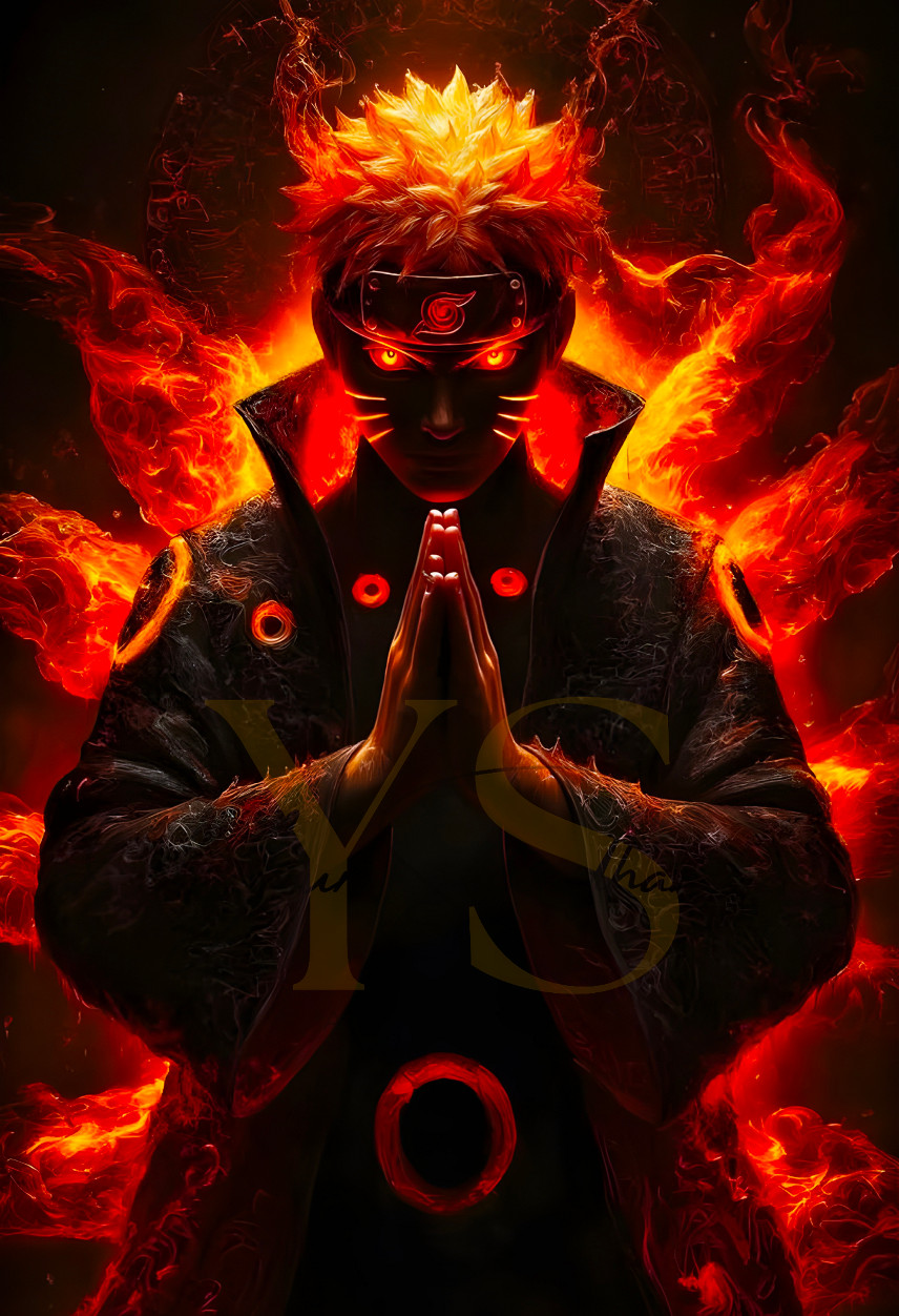 NARUTO Naruto Uzumaki poster print 11 »x17 » home decor glossy paper #3