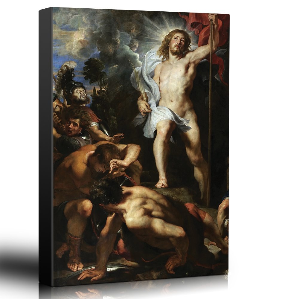 24&Prime;x36&Prime; Raphael Wall Art Canvas Print – The Resurrection of Christ