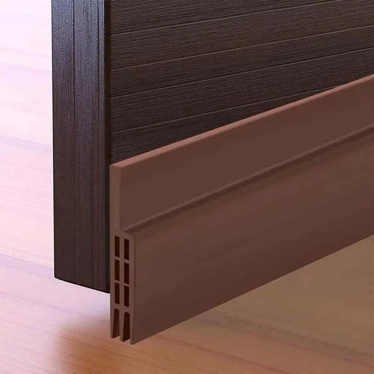 Under Door Sweep Weather Stripping Door Draft Stopper Blocker Strong Adhesive