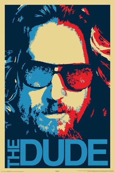 The Big Lebowski The Dude Poster 24 x 36 inches free shipping