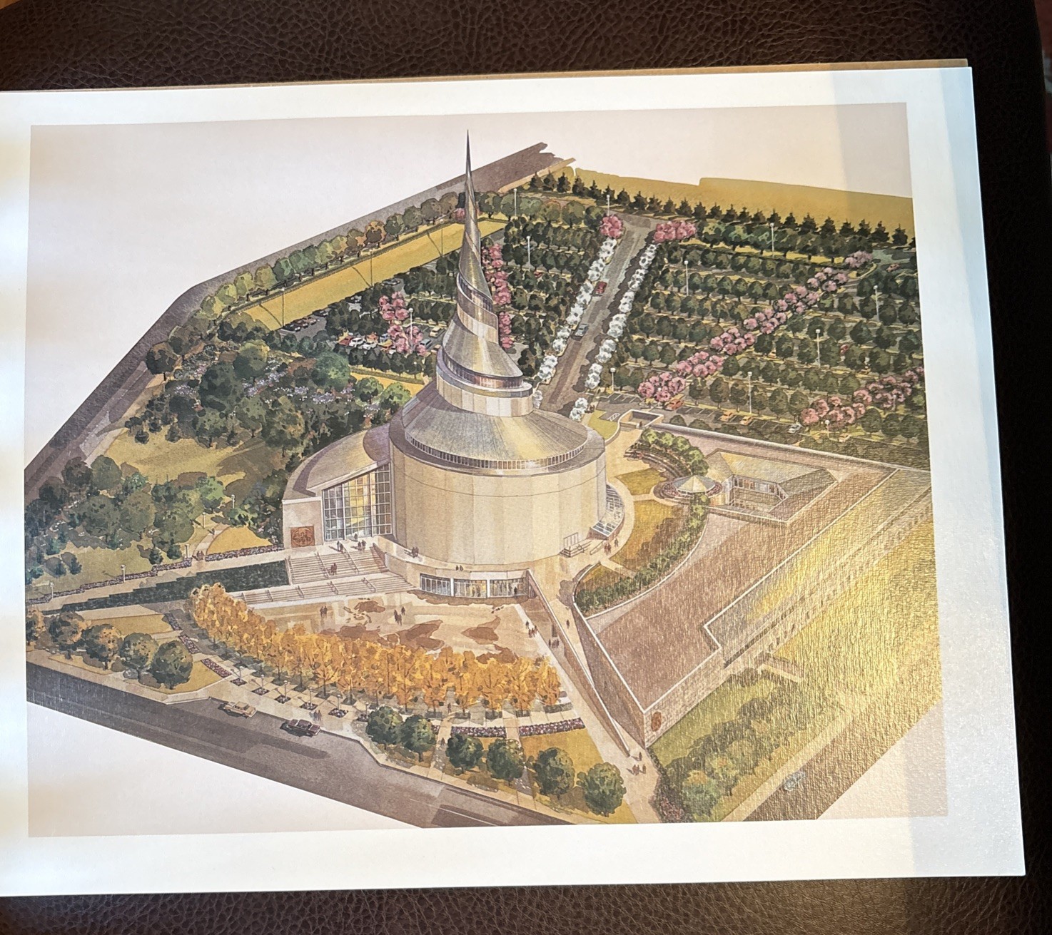 RLDS Church Independence Temple Picture Prints 14 3/8 x 11 1/2 inches