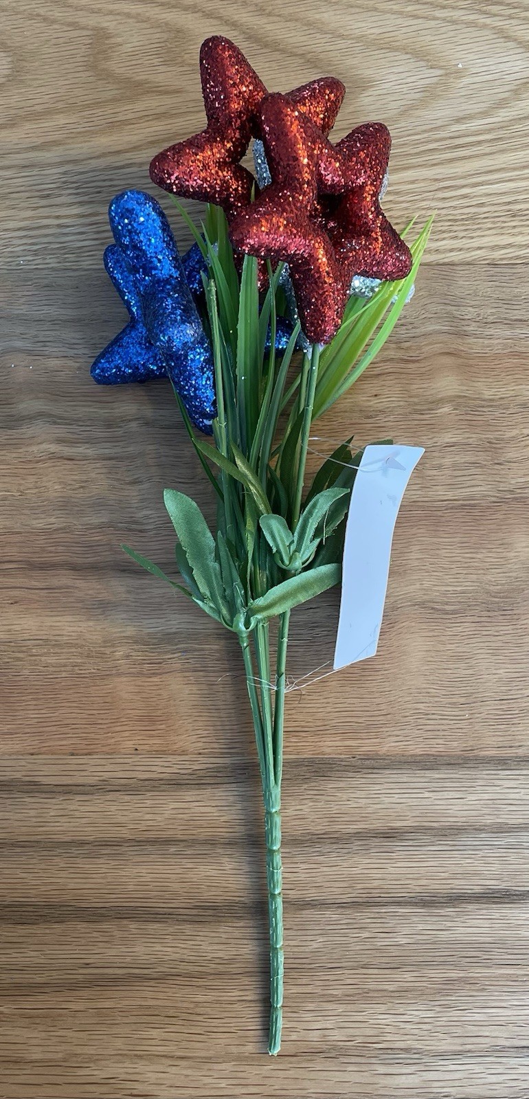 Mainstays Patriotic Bouquet of Stars Red White Blue 4th of July Memorial Day