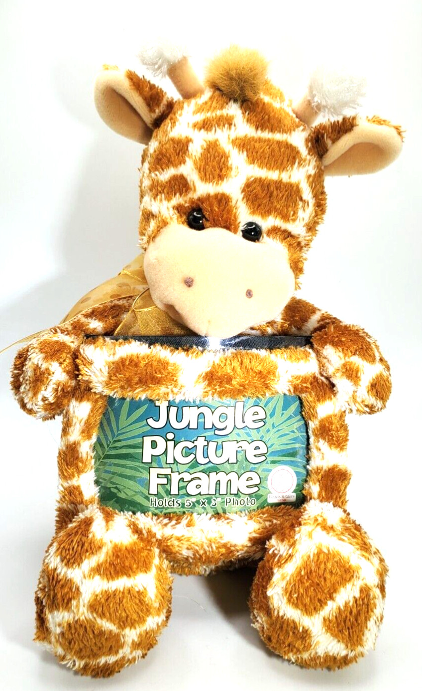 Vintage, Gund, Giraffe Plush, Picture Holder – 11 Inches Tall – NWT