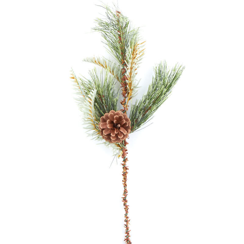 Package of 6 Artificial Mixed Pine And Pine Cone 16&Prime; Picks