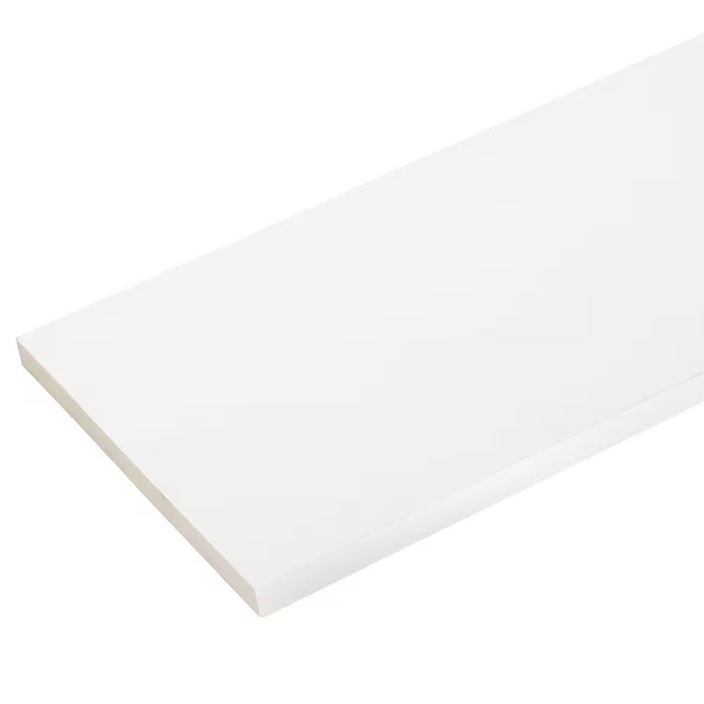 3/4 In. X 11-1/4 In. X 8 Ft. White PVC Trim (3-Pack)