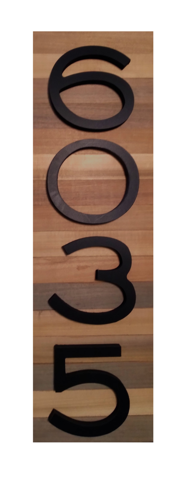 Wood House Plaque 24×8&Prime; 3D