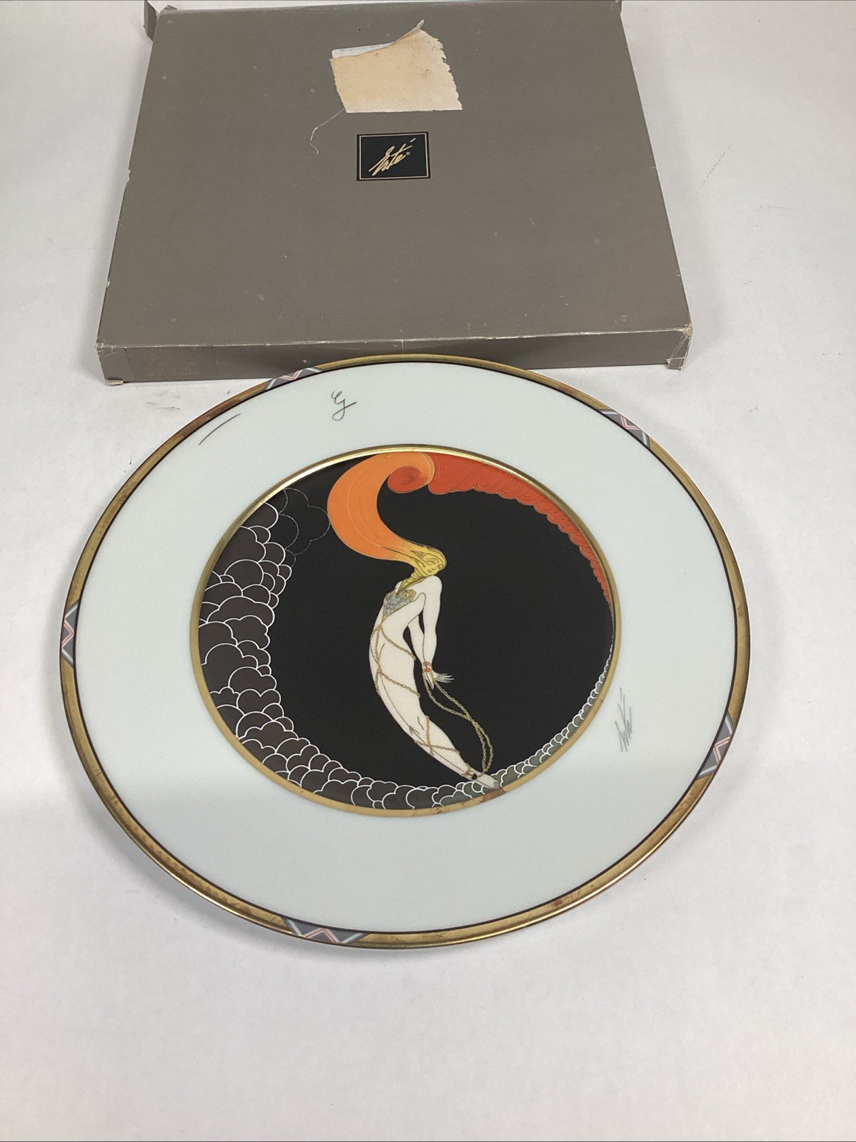 Mikasa L&rsquo;Amour Fine China Plate/Charger – With Original Box – West Germany
