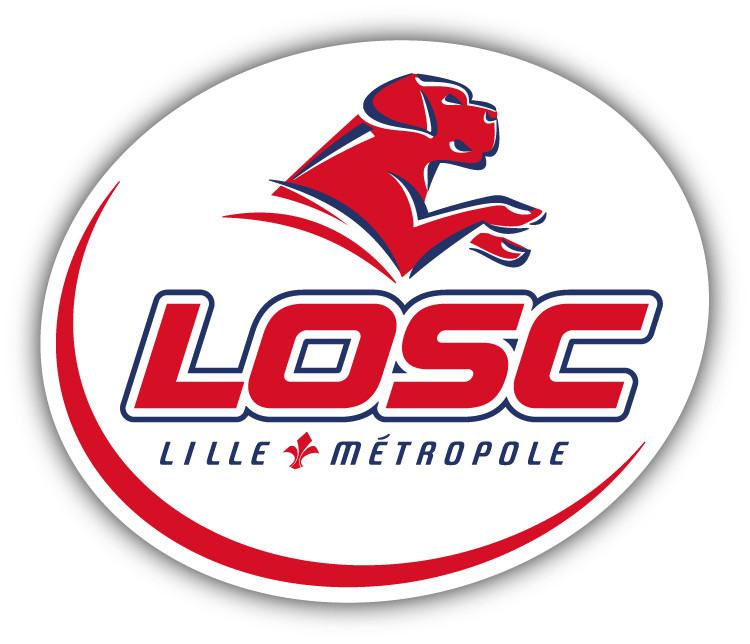 Lille Metropole FC France Soccer Football Car Bumper Sticker Decal 5 » x 4 »