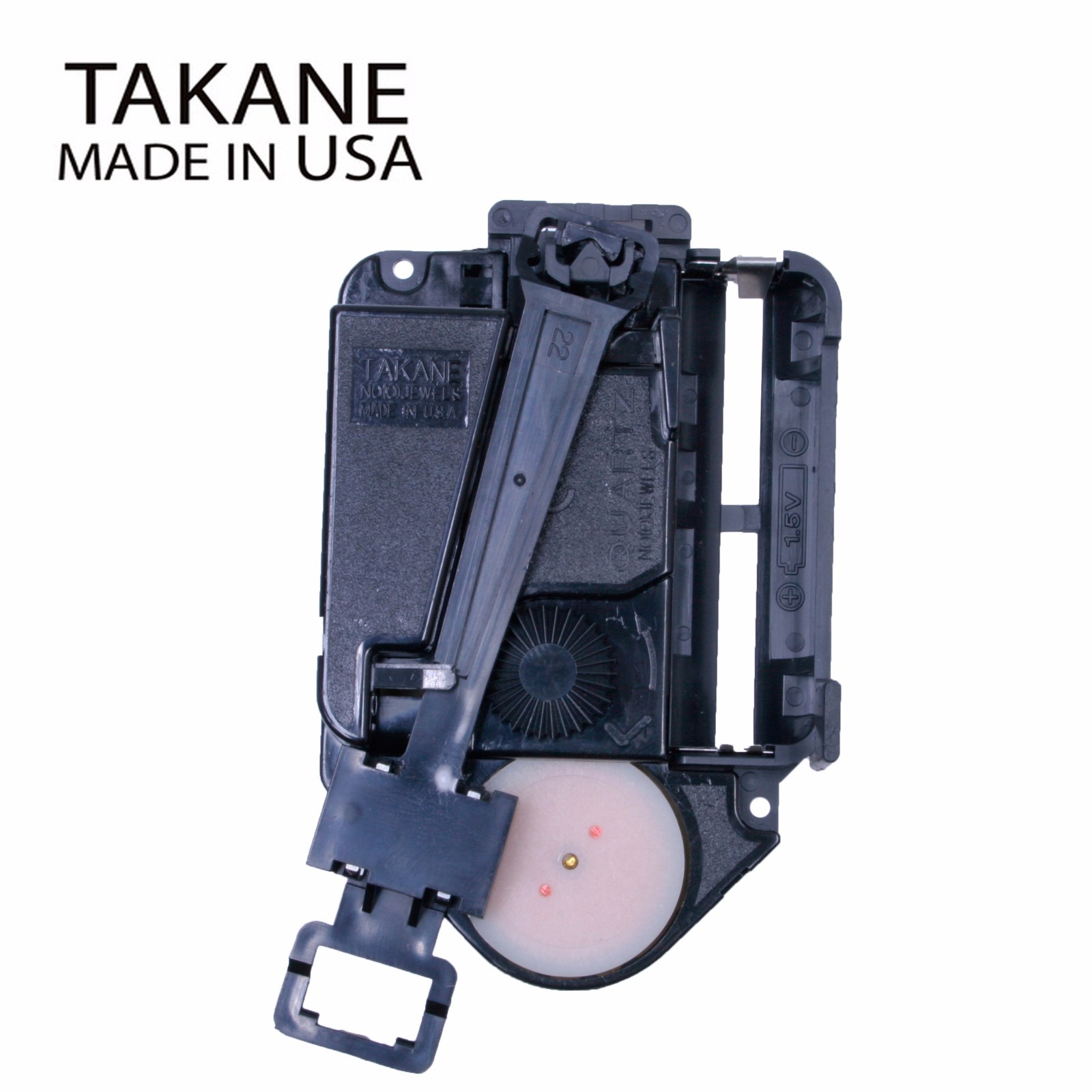 USA Takane Pendulum Clock Movements Kit and More, 1&Prime; Shaft Length (Set of 3)