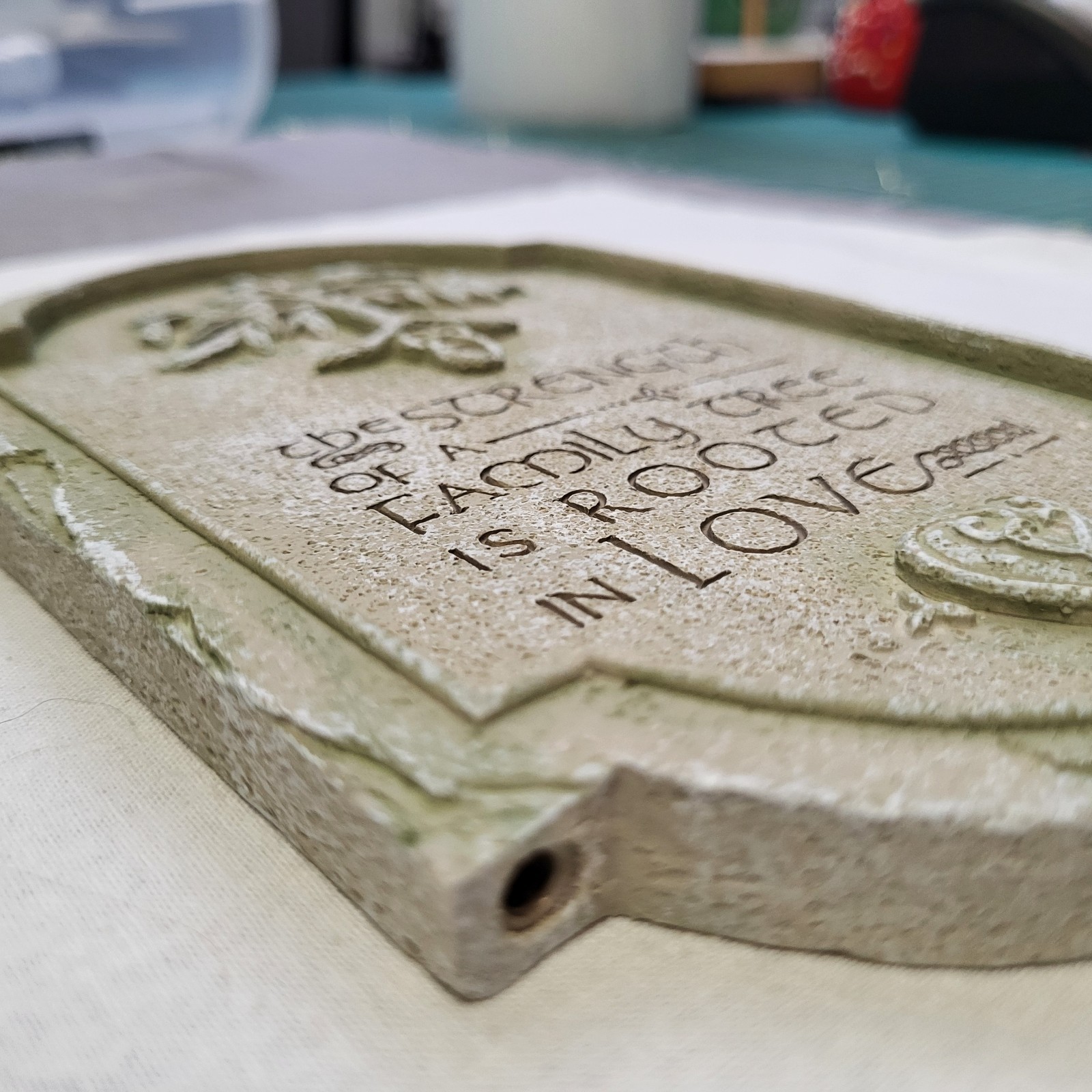 Irish Blessing Stone Plaque w/Ground Stakes « Family Tree is Rooted in Love »