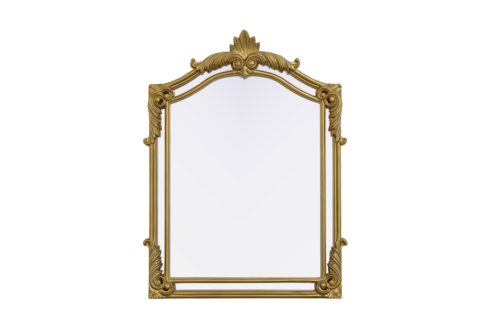 Elegant Lighting MR7A3242 Madeline 31-1/2&Prime;W x 42&Prime;H Rectangular – Gold