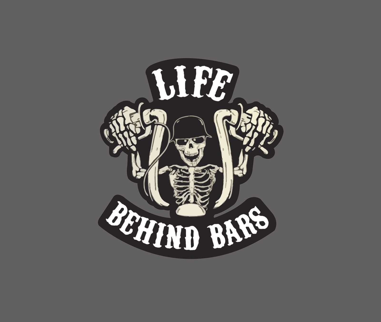 Life Behind Bars Sticker Motorcycle NEW – Buy Any 4 For $1.75 EACH Storewide!