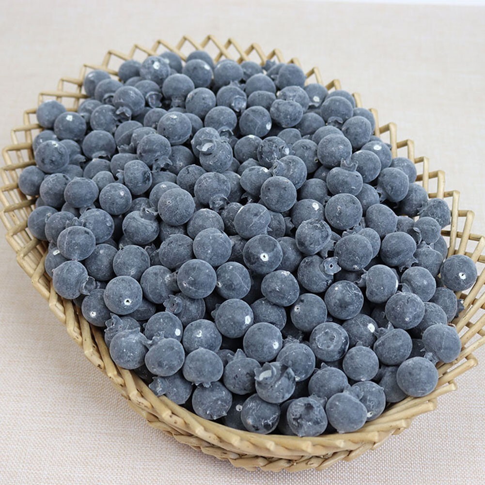 Artificial Blueberries Simulation Fake-Fruit Home Decor Kitchen Display