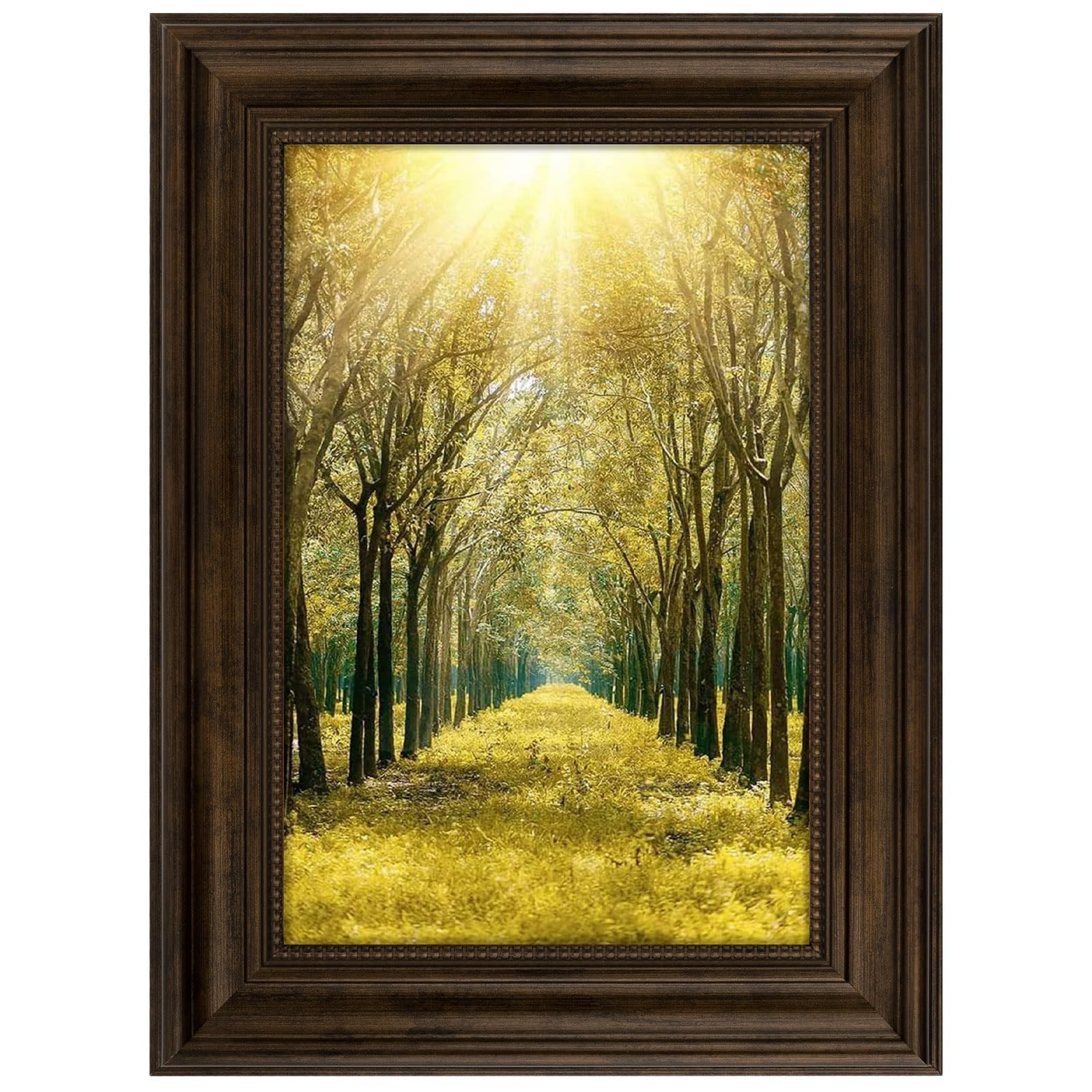 8×12 Ornate Picture Frame Without Mat for 8×12 Photo,ShatterResistant Glass…