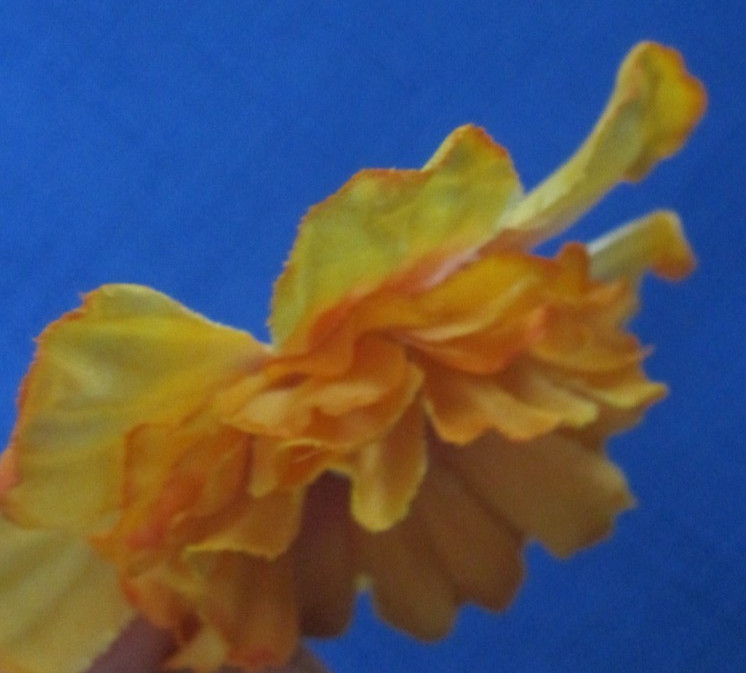 #5 Lot-50 Small/Medium Layers Used Silk Flower Petals 1-3&Prime; Brads Multiple Colors