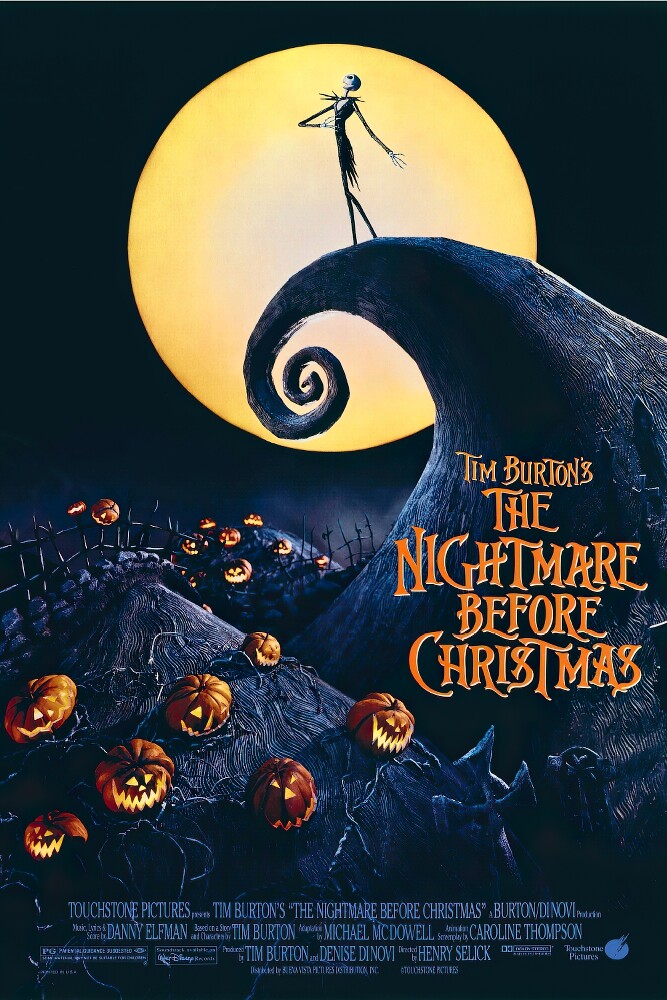 The Nightmare Before Christmas – Movie Poster (Regular) (Size: 24&Prime; X 36&Prime;)