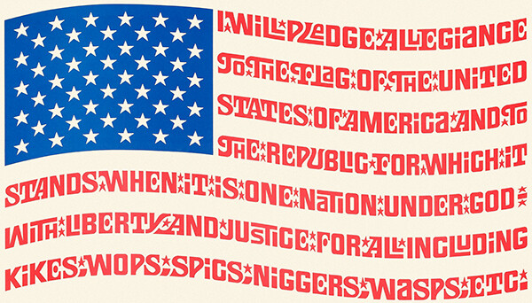 Mad Magazine – The Mad Flag – 1971 – POP Art Poster