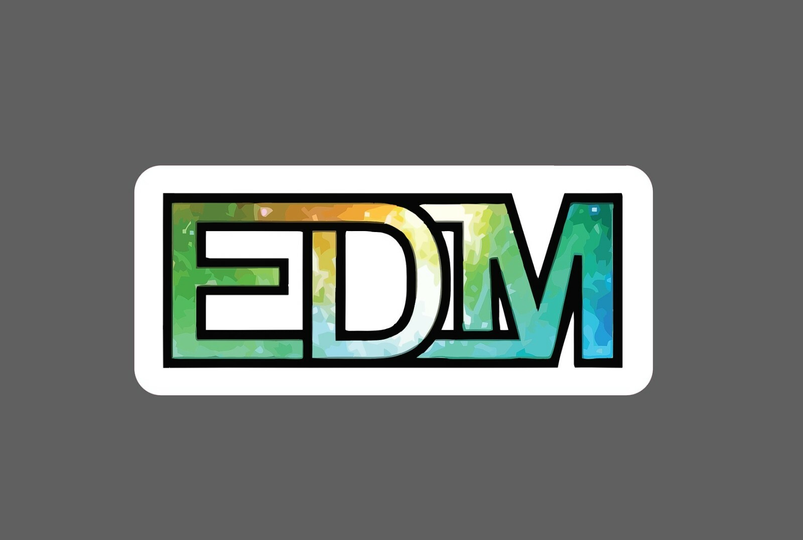 EDM Sticker Music Party Dance Waterproof – Buy Any 4 For $1.75 Each Storewide!
